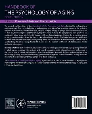 Handbook of the Psychology of Aging - cover