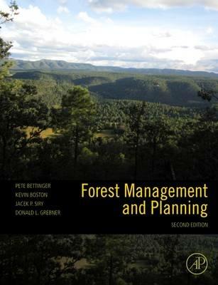 Forest Management and Planning - Pete Bettinger,Kevin Boston,Jacek P. Siry - cover