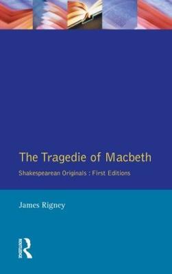 Macbeth (F 1623): Shakespearean Org Ser - Rigney - cover