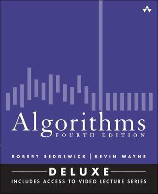 Algorithms, Fourth Edition (Deluxe): Book and 24-Part Lecture Series - Robert Sedgewick,Kevin Wayne - cover