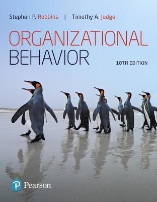 Organizational Behavior - Stephen Robbins,Timothy Judge - cover