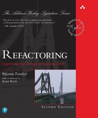 Refactoring: Improving the Design of Existing Code - Martin Fowler - cover