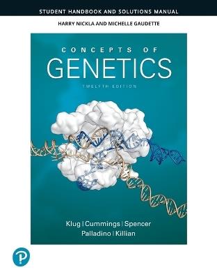 Student Handbook and Solutions Manual for Concepts of Genetics - William Klug,Michael Cummings,Charlotte Spencer - cover