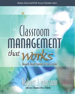 Classroom Management That Works: Research-Based Strategies for Every Teacher - The ASCD,Robert Marzano,Barbara Gaddy - cover