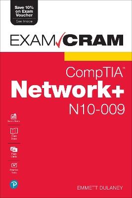 CompTIA Network+ N10-009 Exam Cram - Emmett Dulaney - cover