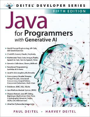 Java for Programmers: with Generative AI - Paul Deitel,Harvey Deitel - cover