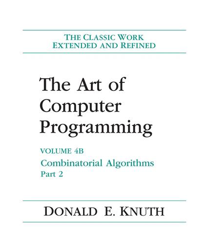 Art of Computer Programming, Volume 4B, The