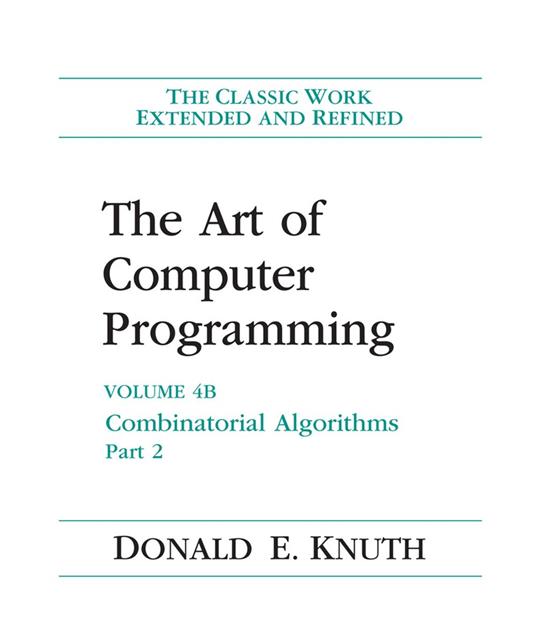 Art of Computer Programming, Volume 4B, The