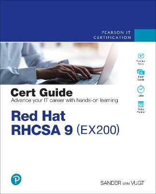 Red Hat RHCSA 9 Cert Guide: EX200 - Sander van Vugt - cover