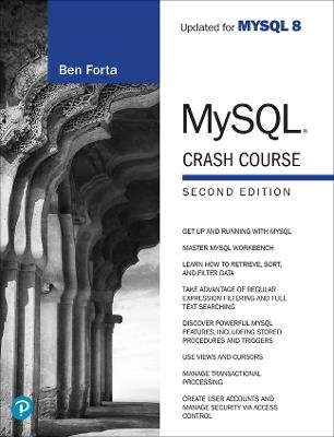 MySQL Crash Course - Ben Forta - cover