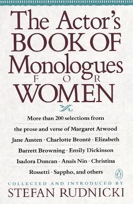 The Actor's Book of Monologues for Women - Various - cover