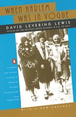 When Harlem Was in Vogue - David Levering Lewis - cover