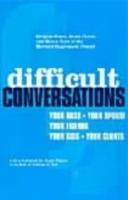 Difficult Conversations: How to Discuss What Matters Most - Bruce Patton,Douglas Stone,Sheila Heen - cover