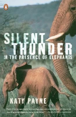 Silent Thunder: In the Presence of Elephants - Katy Payne - cover