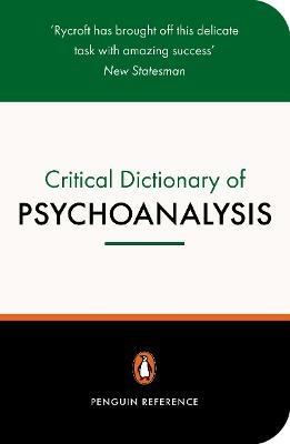 A Critical Dictionary of Psychoanalysis - Charles Rycroft - cover
