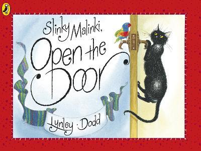 Slinky Malinki, Open the Door - Lynley Dodd - cover