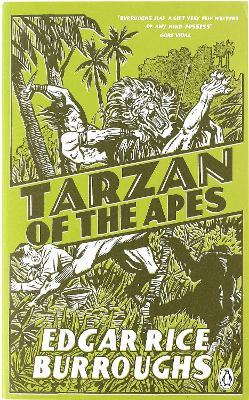 Tarzan of the Apes - Edgar Rice Burroughs - cover