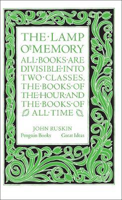 The Lamp of Memory - John Ruskin - cover