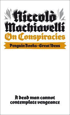 On Conspiracies - Niccolo Machiavelli - cover
