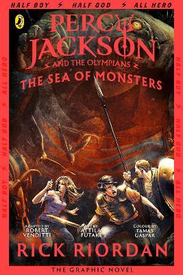 Percy Jackson and the Sea of Monsters: The Graphic Novel (Book 2) - Rick Riordan - cover