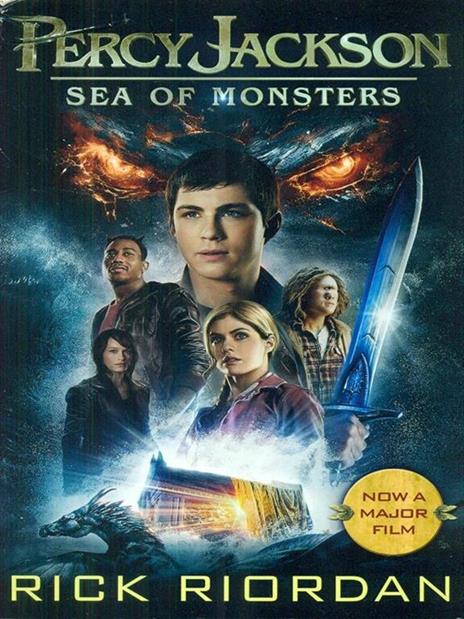 Percy Jackson and the Sea of Monsters (Book 2) - Rick Riordan - cover