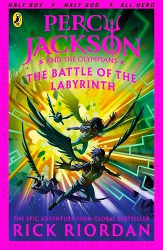 Percy Jackson and the Battle of the Labyrinth (Book 4) - Rick Riordan - cover