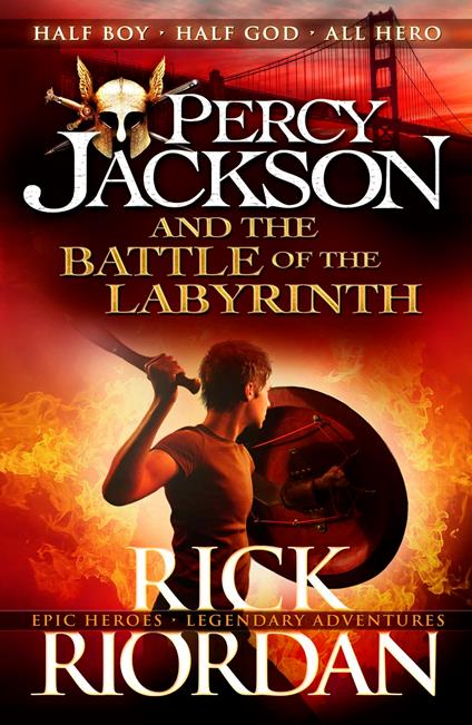 Percy Jackson and the Battle of the Labyrinth (Book 4) - Rick Riordan - cover