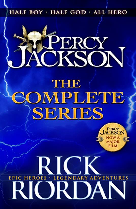 Percy Jackson: The Complete Series (Books 1, 2, 3, 4, 5) - Rick Riordan - ebook