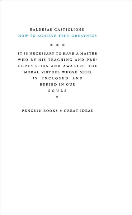 How to Achieve True Greatness