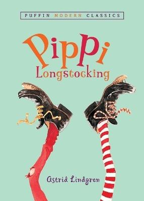 Pippi Longstocking (Puffin Modern Classics) - Astrid Lindgren - cover