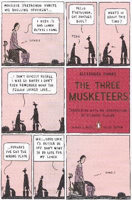 The Three Musketeers: (Penguin Classics Deluxe Edition) - Alexandre Dumas - cover
