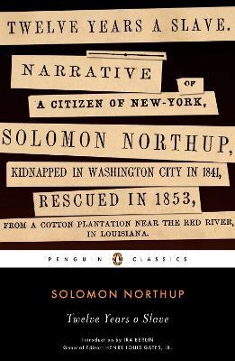 Twelve Years a Slave - Solomon Northup - cover