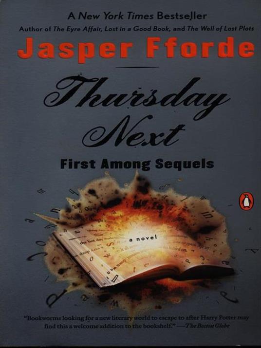 Thursday Next: First Among Sequels: A Thursday Next Novel - Jasper Fforde - cover
