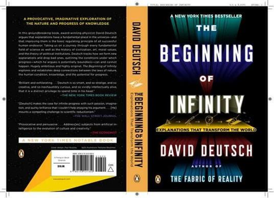 The Beginning of Infinity: Explanations That Transform the World - David Deutsch - cover
