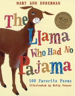 THE LLAMA WHO HAD NO PAJAMA - MARY ANN HOBERMAN - cover