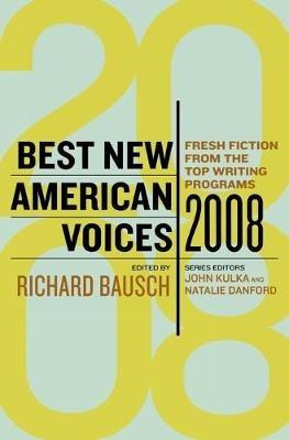 Best New American Voices 2008 - cover