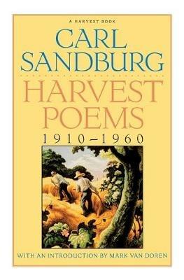 Harvest Poems - Carl Sandburg - cover