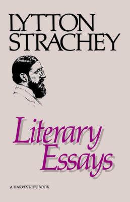 Literary Essays - Lytton Strachey - cover