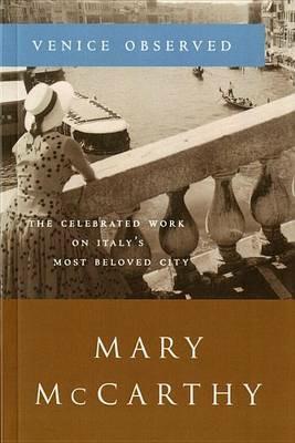 Venice Observed - Mary McCarthy - cover