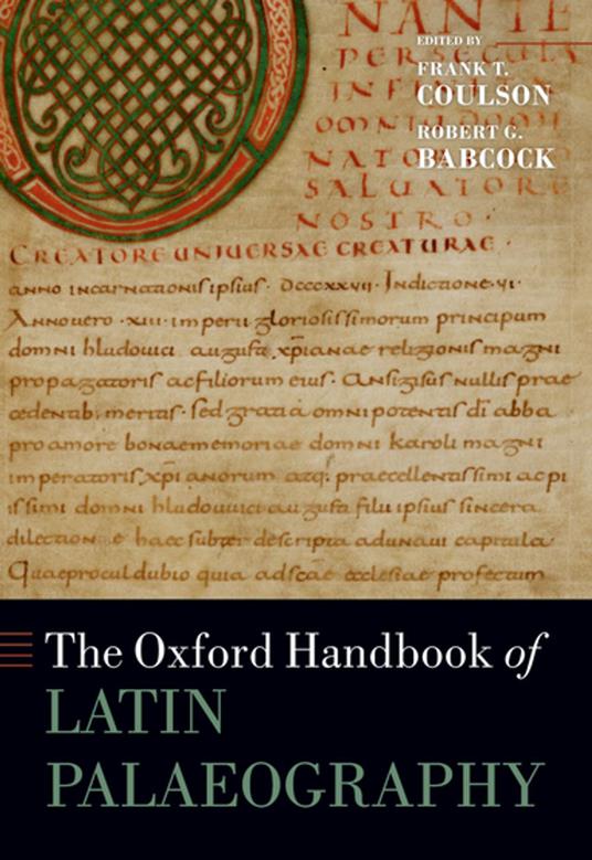 The Oxford Handbook of Latin Palaeography