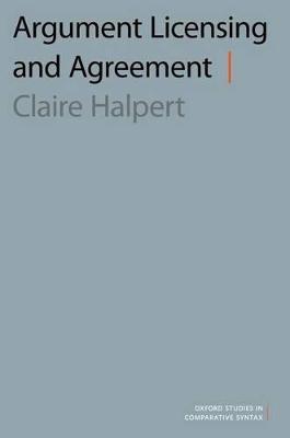 Argument Licensing and Agreement - Claire Halpert - cover