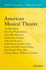 American Musical Theater: Grove Music Essentials