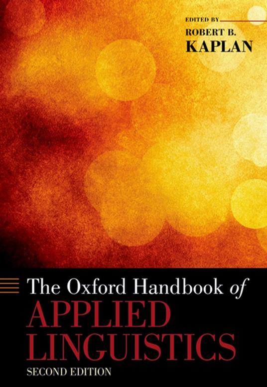 The Oxford Handbook of Applied Linguistics