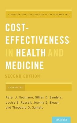 Cost-Effectiveness in Health and Medicine - cover