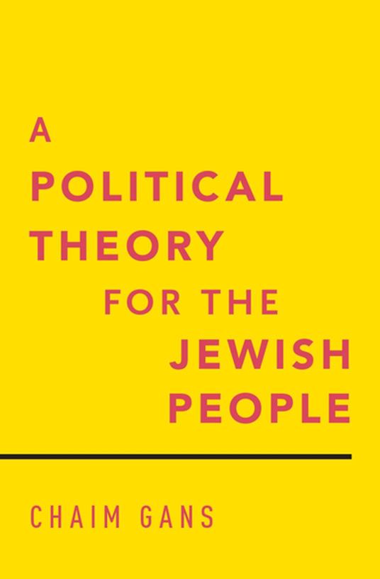 A Political Theory for the Jewish People