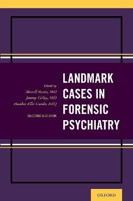 Landmark Cases in Forensic Psychiatry - cover