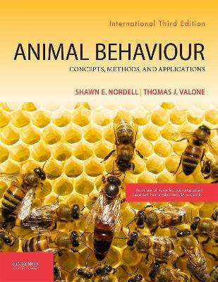 Animal Behavior: Concepts, Methods, and Applications - Shawn E. Nordell,Thomas J. Valone - cover