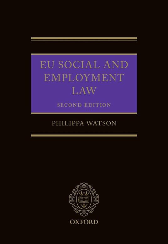 EU Social and Employment Law 2E