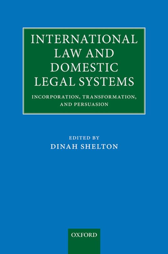 International Law and Domestic Legal Systems