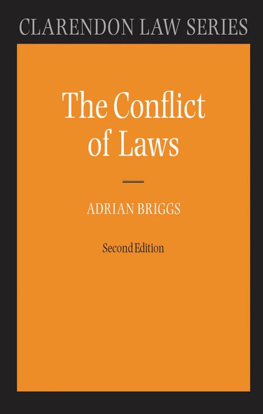 The Conflict of Laws